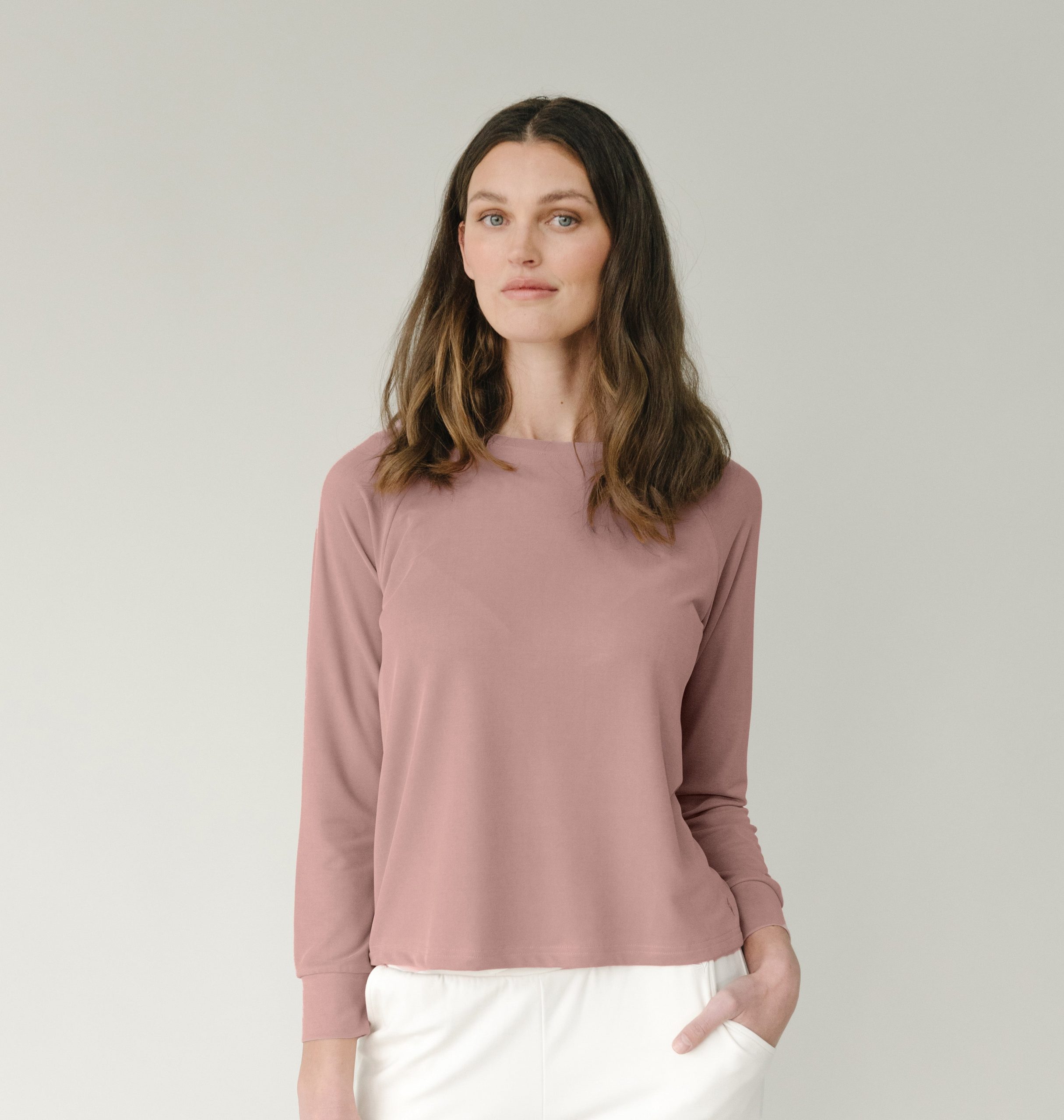 Women's Modern Modal Pullover Crew - Last Chance - Image 3
