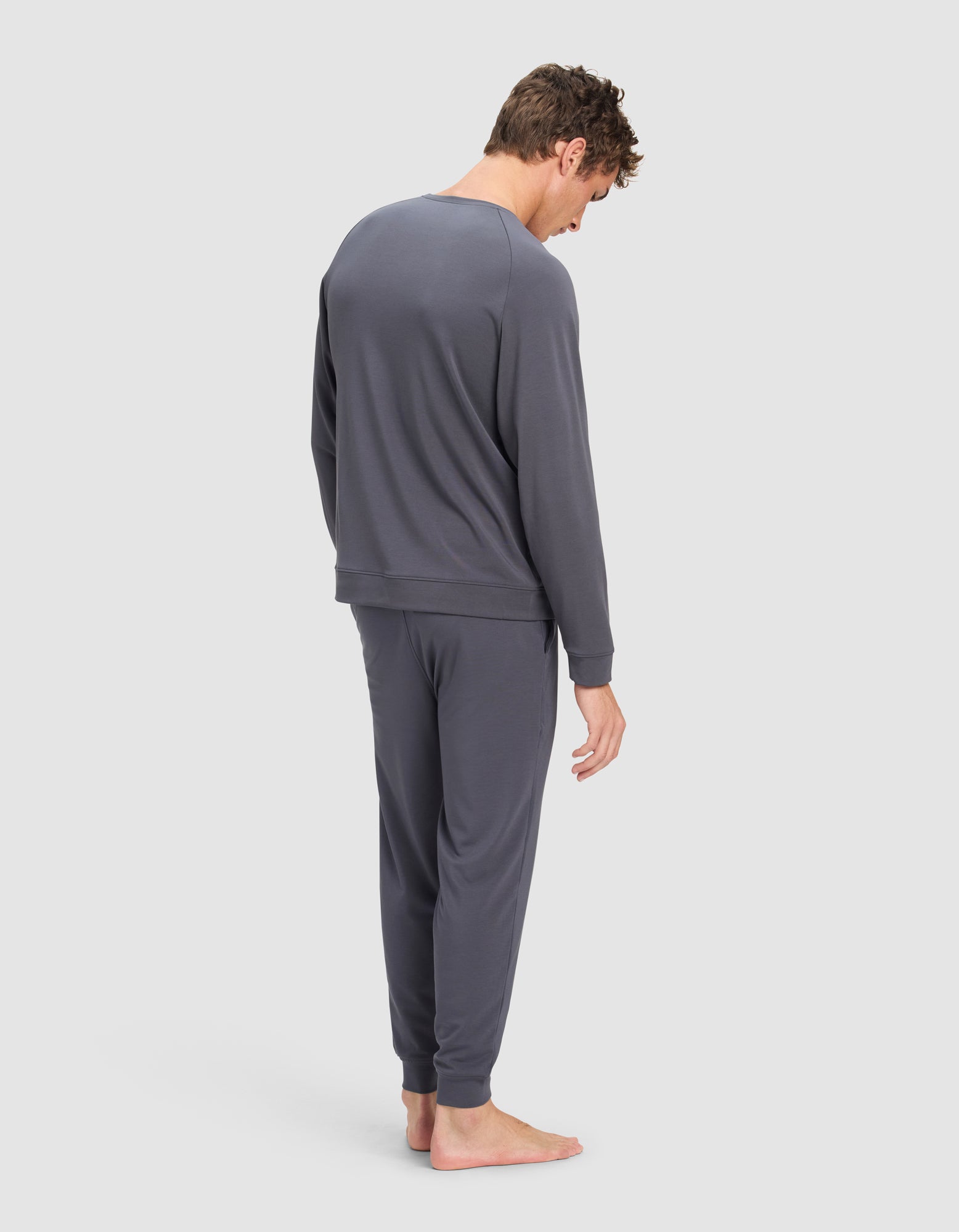 Men's Brushed Bamboo Jogger Set - Image 11