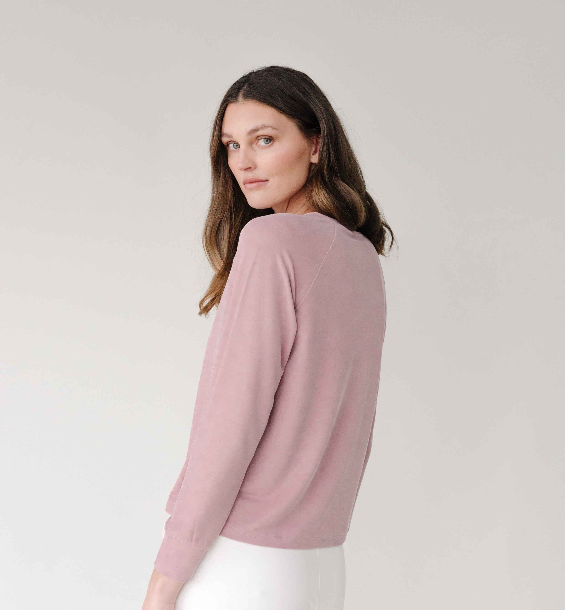 Women's Modern Modal Pullover Crew - Last Chance - Image 5