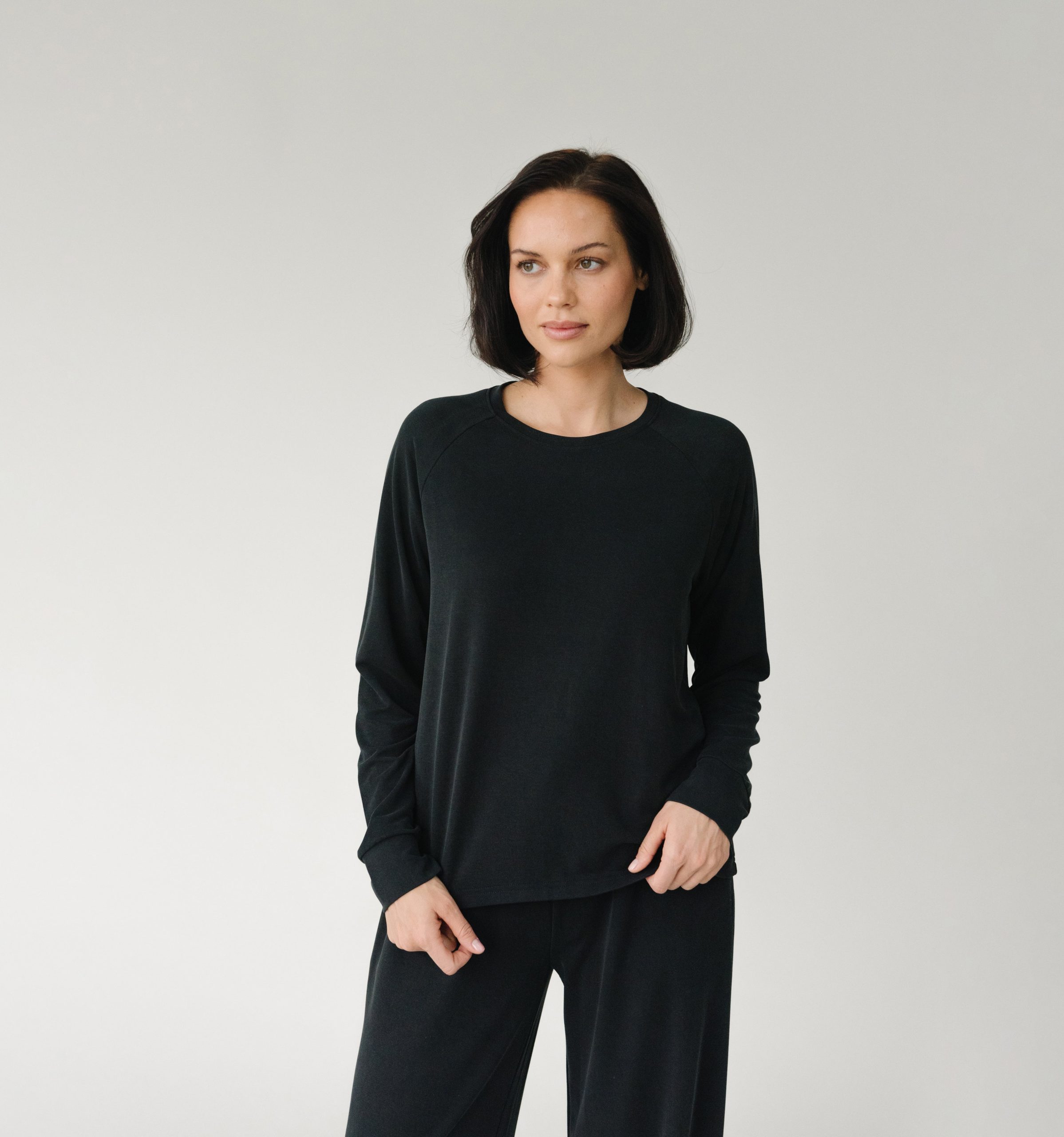 Women's Modern Modal Pullover Crew - Last Chance - Image 9