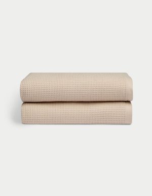 Waffle Bath Towels - Last Chance